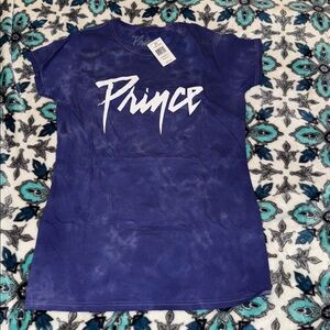 NWT Prince Purple Tie-Dye Tee